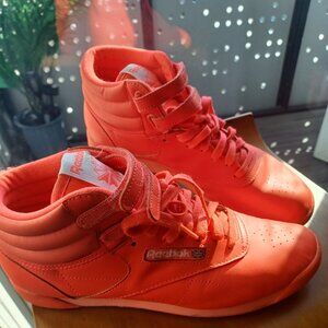 Orange Classic Reebok Sneakers Size 10